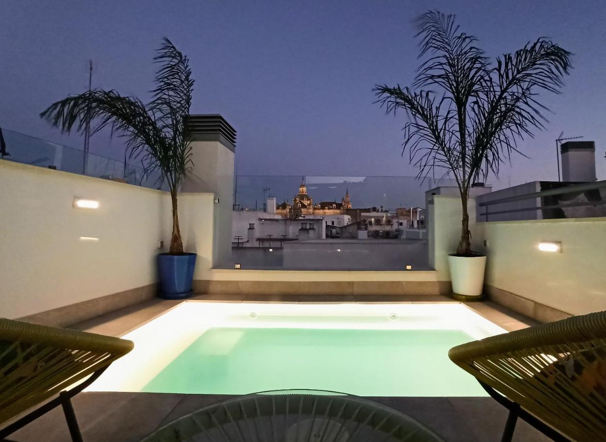 Apartamento Luxury Penthouse With Private Pool Setas Monument Sevilla Exterior foto